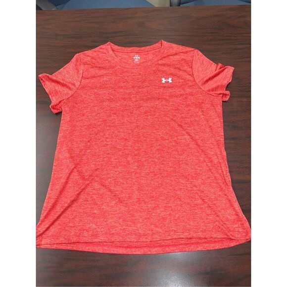 Under Armour Other - Under Armour Loose Fit Red Short Sleeve Tee Boys Medium